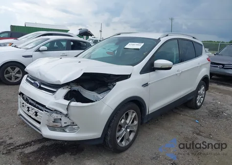 2014 Ford Escape Titanium from USA, damaged, VIN 1FMCU9J95EUC75197